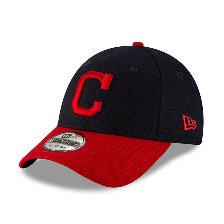 Gorras New Era 9forty Azules - Cleveland Indians Contrast Visor League 35087ZXFU